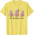 Oh Christmas Tree Cakes Debbie Funny Christmas Tee