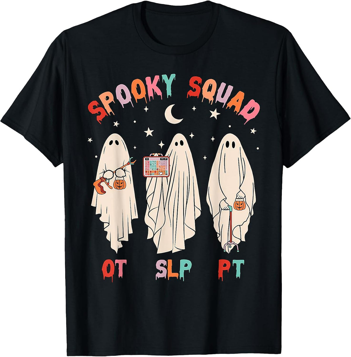 Therapy Squad SLP OT PT Ghost Halloween