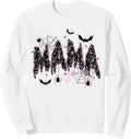 Spooky Mama Halloween Fall Mom Life Motherhood Autumn Season Sweatshirt