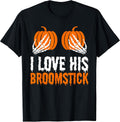 Halloween I Love His Broomstick Love Her Pumpkins