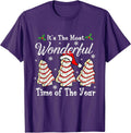 It's The Most Wonderful Time of The Year Christmas Tree Cake T-Shirt