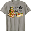 Tis The Season Christmas Tree Cakes Vintage Christmas T-Shirt