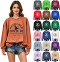 Funny Halloween Sweatshirts For Women Cute Crewneck Sweat Shirts Casual Fall Oversized Long Sleeve Pullover Sweaters