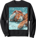Mens Christmas Cat Sweatshirt