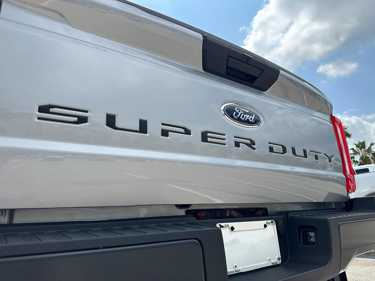 Tailgate Letter Inserts - Compatible with 2023-2026 Super Duty XL/XLT/Lariat Unisex