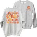 I Teach The Cutest Pumpkins In The Pactch Sweatshirt - Custom Name Text Teacher Fall Sweater