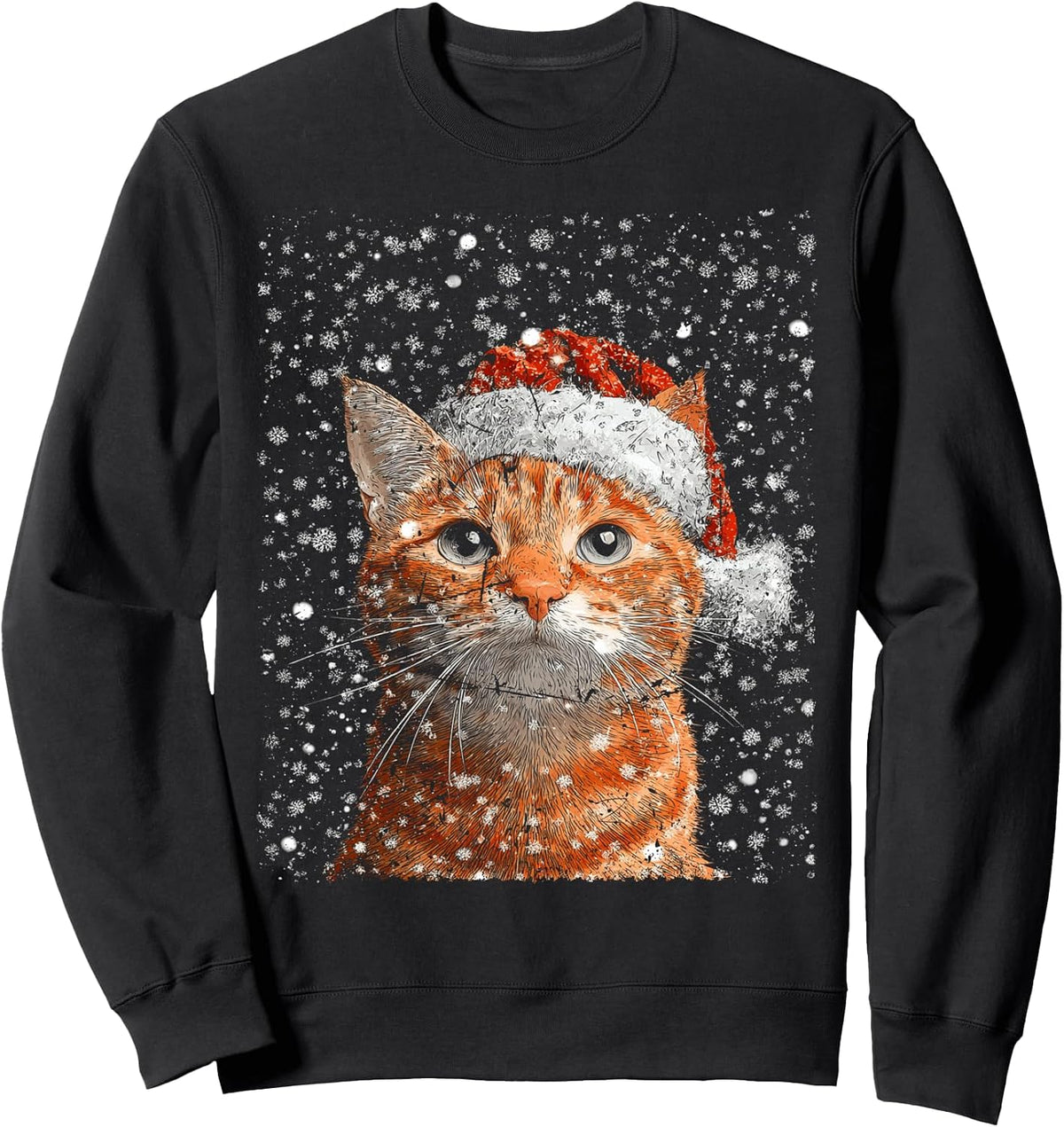 I Love Christmas Cat Lover Sweatshirt