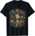 Scary Halloween Monster Squad Shirt Skeleton Zombie Pumpkin T-Shirt