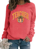 Fall Teacher Sweatshirts for Women Cute Pumpkin Graphic Long Sleeve Shirts