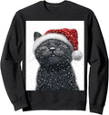 Black Cat Christmas Sweatshirt