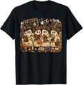 Spooky School Ghost Fall Teacher Halloween T-Shirt