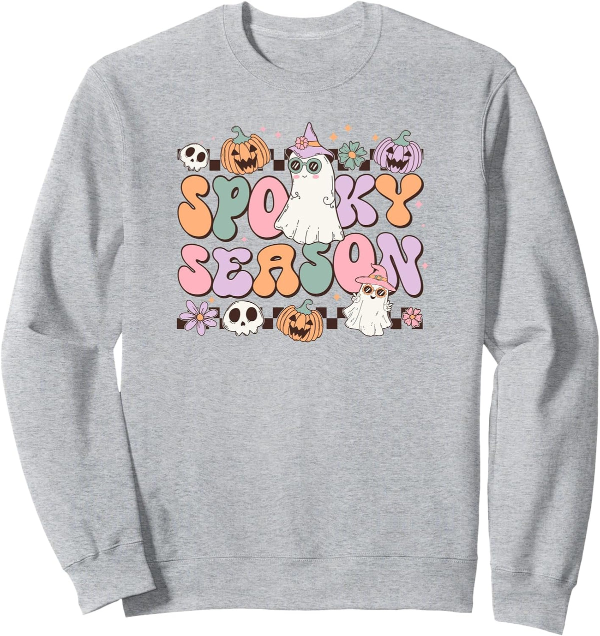 Retro Halloween Spooky Season Sweatshirt