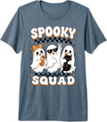 Halloween Spooky Squad Cute Ghosts Funny Halloween Premium Tri-Blend T-Shirt
