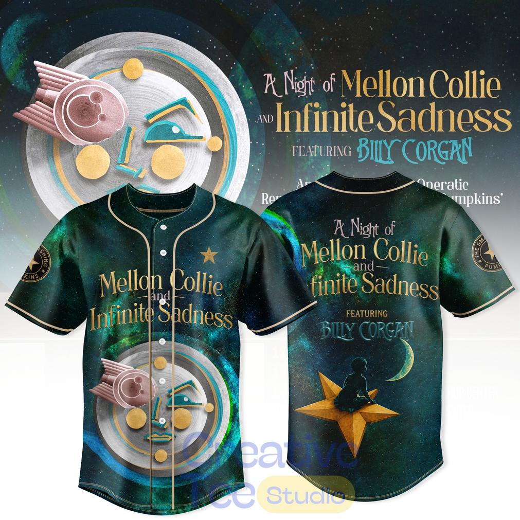 A Night of Mellon Collie and Infinite Sadness Baseball Jersey Unisex