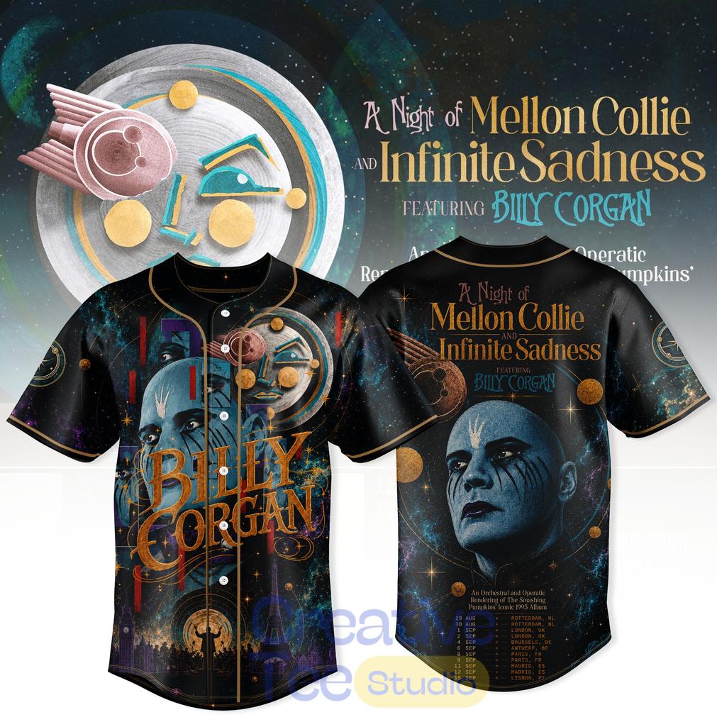 A Night of Mellon Collie and Infinite Sadness Baseball Jersey Unisex