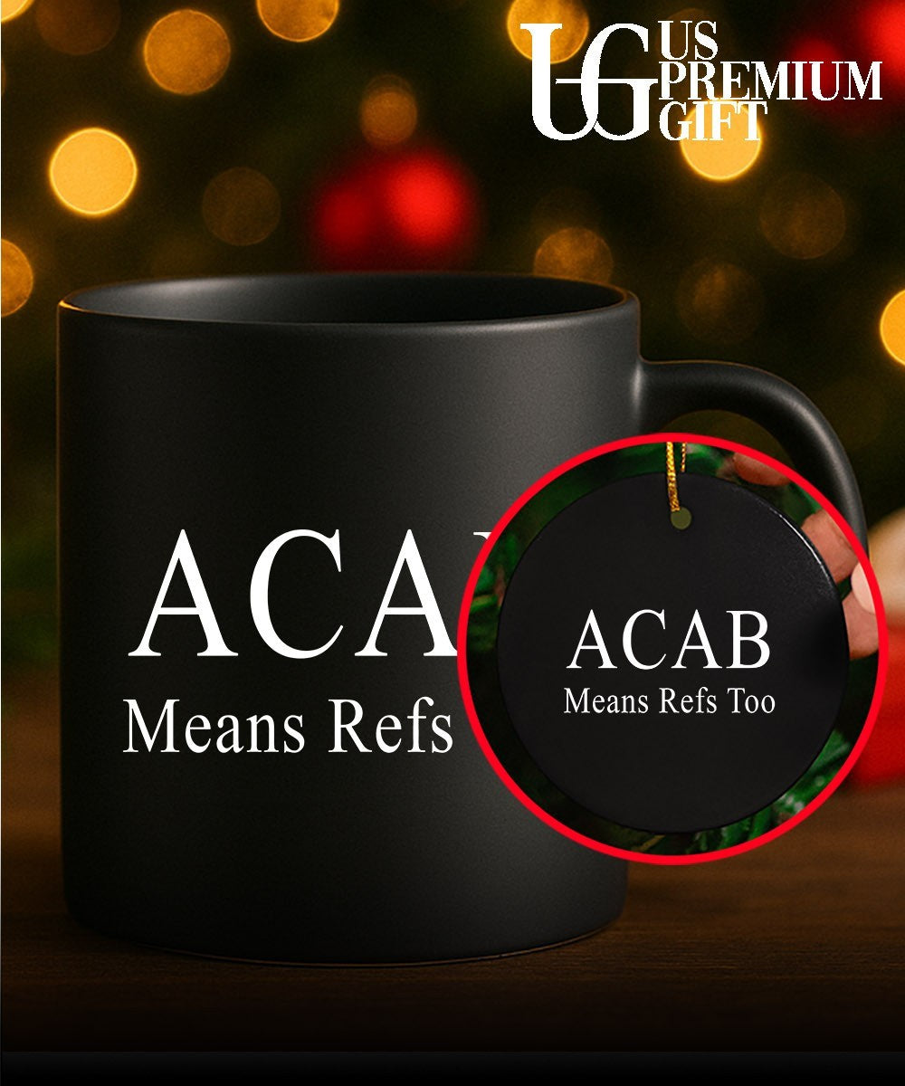 ACAB means refs too shirt Unisex