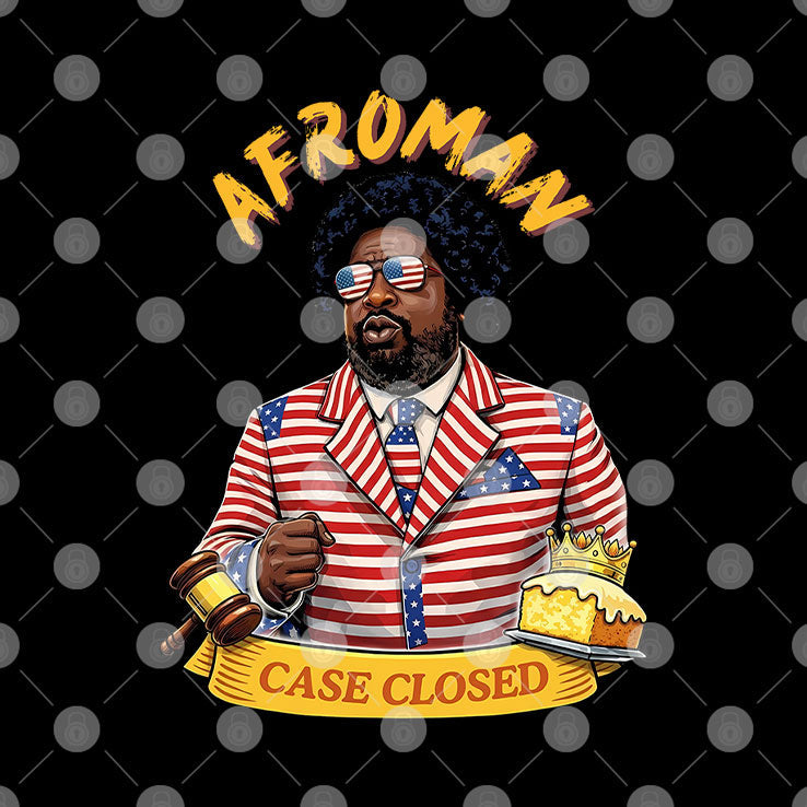 Afroman Case Closed Lemon Pound Cake Free Speech T Shirt Unisex