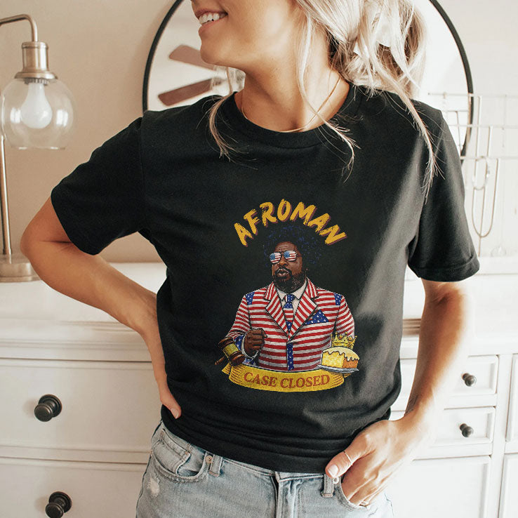 Afroman Case Closed Lemon Pound Cake Free Speech T Shirt Unisex