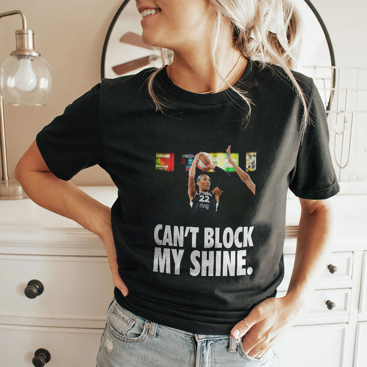 A’ja Wilson Can’t Block My Shine Shirt Unisex