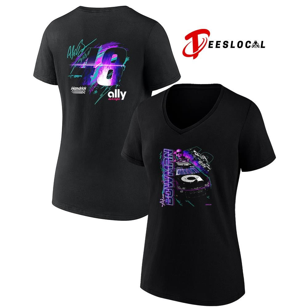 Alex Bowman Ally Flash do it right car racing signature shirt Unisex