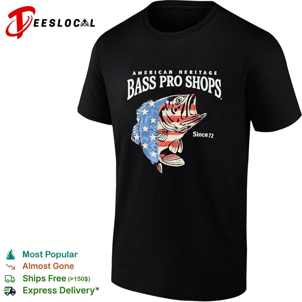 American Heritage Bass Pro Shops Since 72 shirt Unisex
