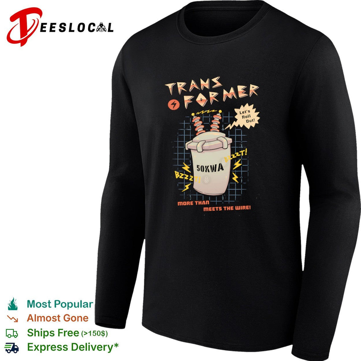 An electrical transformer let’s roll out shirt Unisex