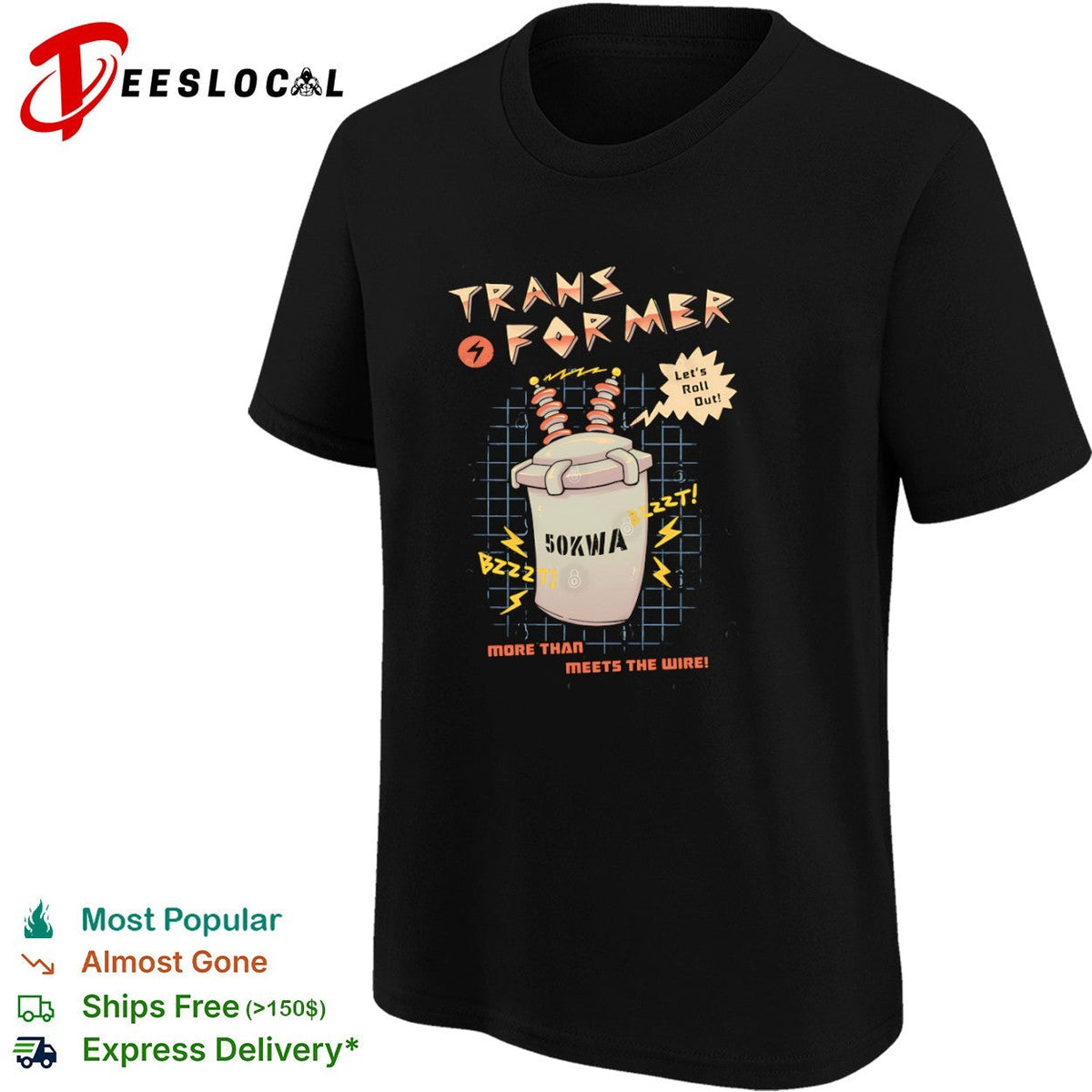An electrical transformer let’s roll out shirt Unisex