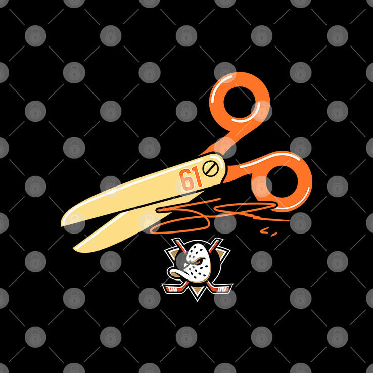 Anaheim Ducks Cutter Gauthier Scissors Shirt Unisex