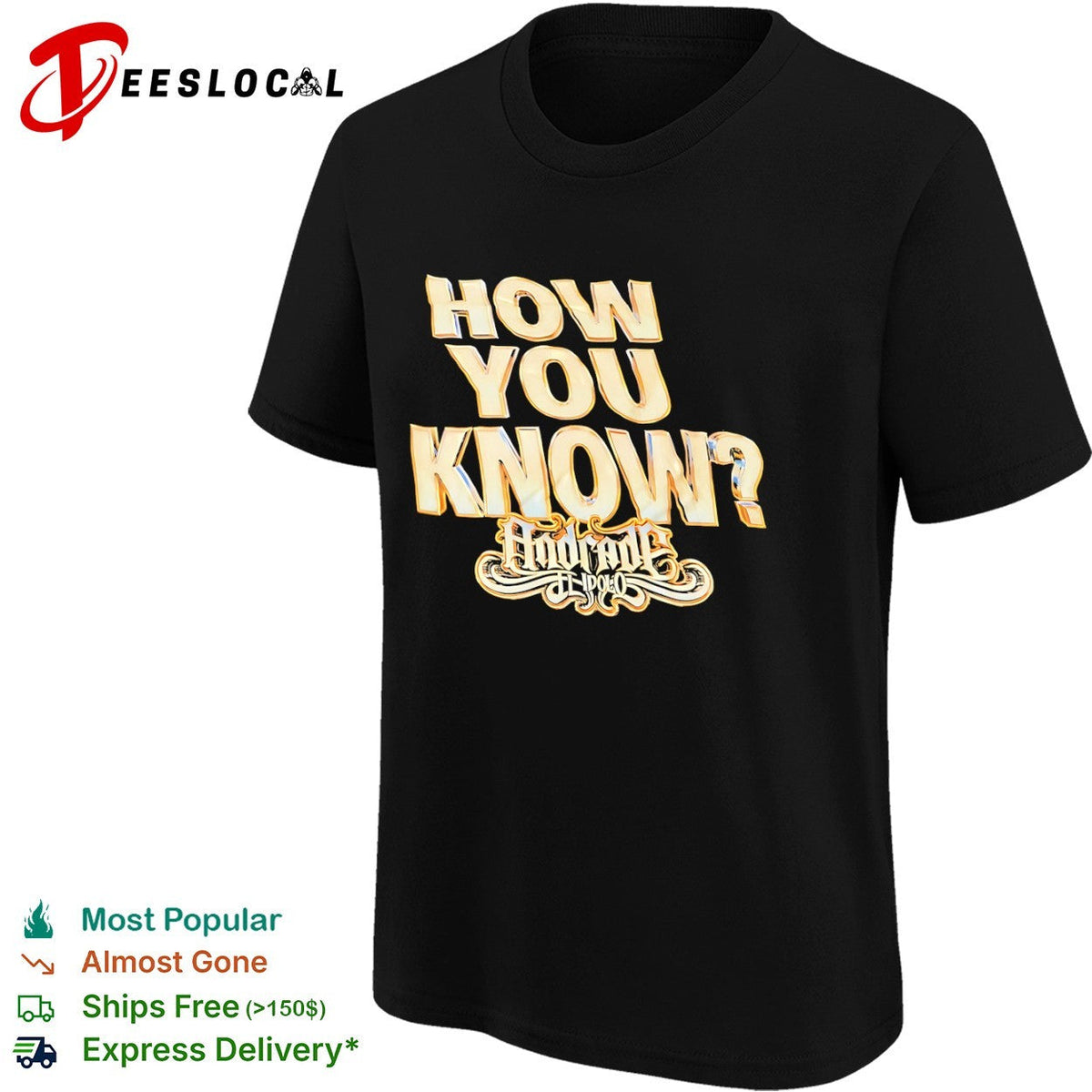 Andrade El Idolo How You Know AEW Wrestling Professional Wrestling shirt Unisex