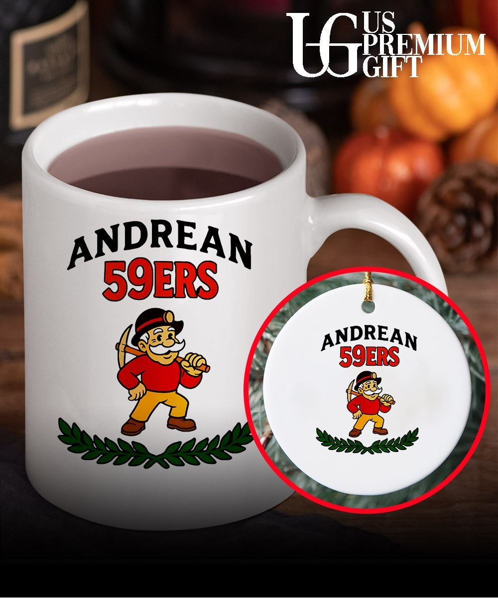 Andrean High School mascot Prospector Andrean 59ers shirt Unisex