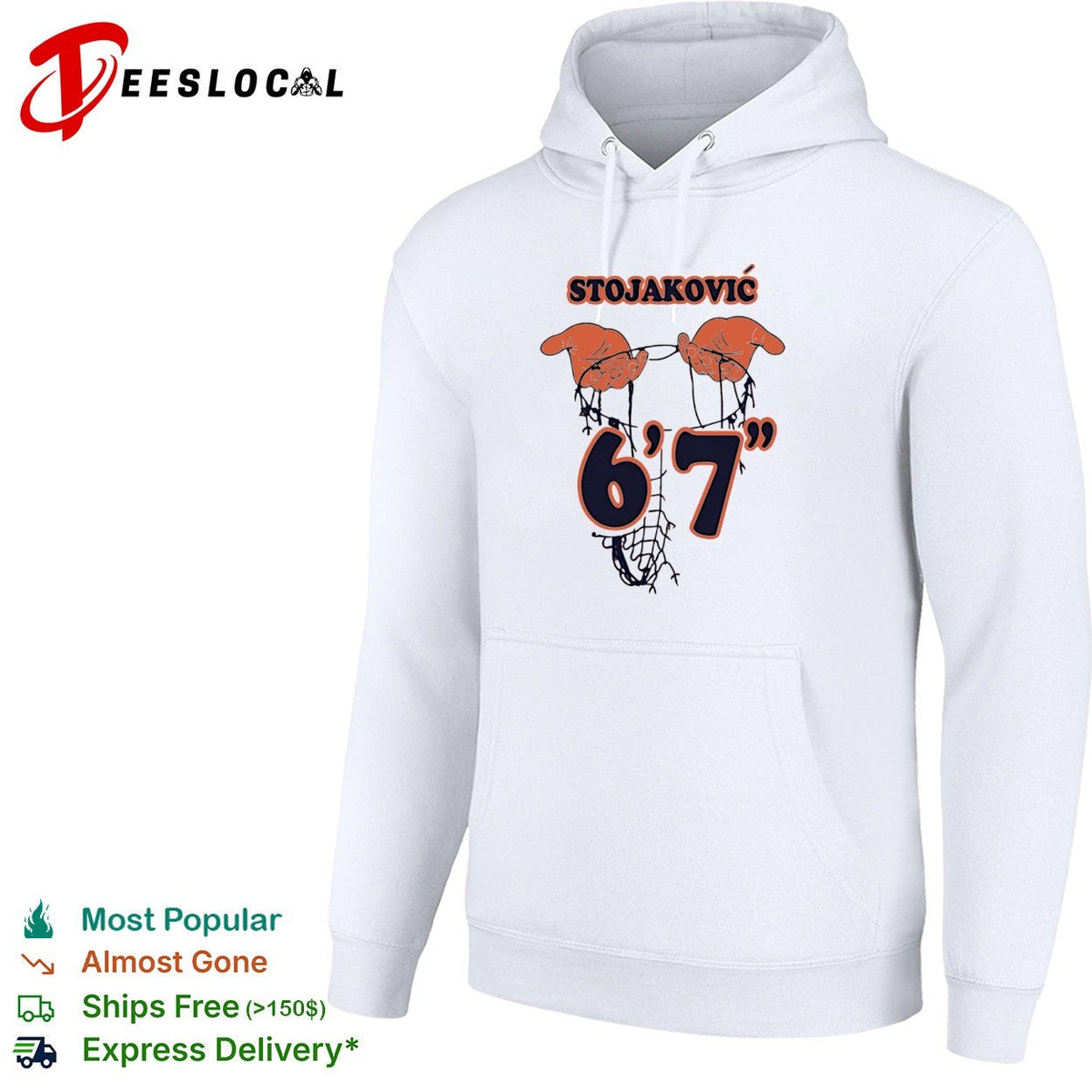 Andrej Stojakovic 6 7 Illinois Fighting Illini basketball shirt Unisex