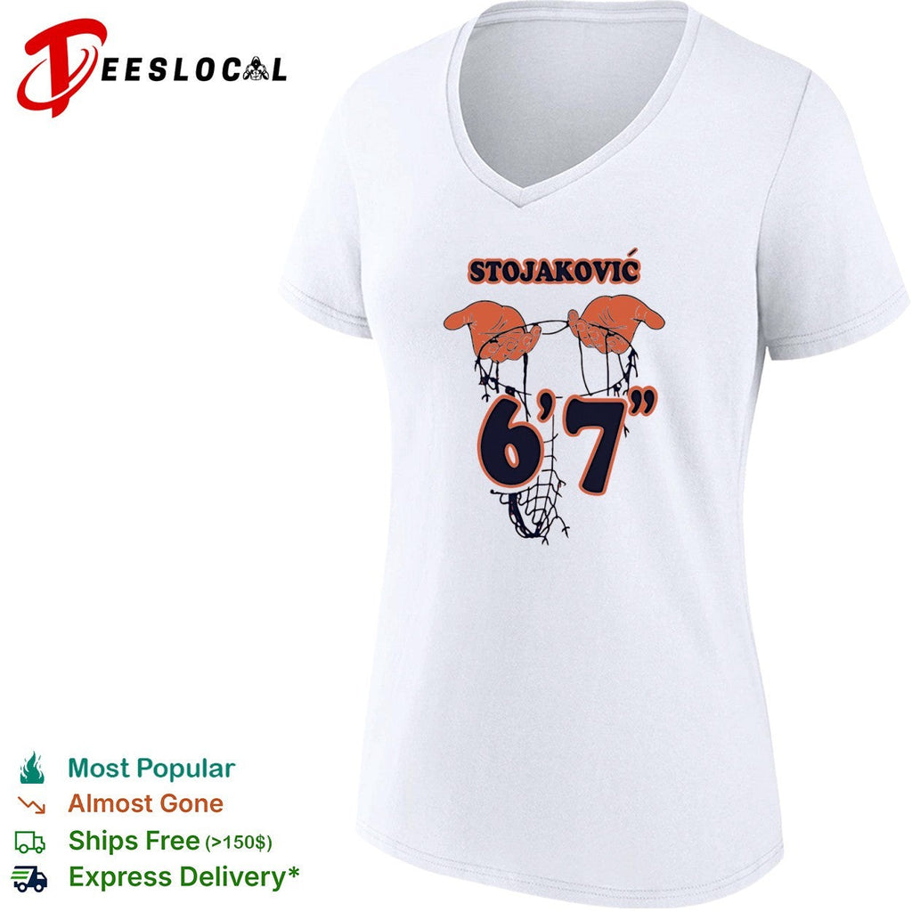Andrej Stojakovic 6 7 Illinois Fighting Illini basketball shirt Unisex