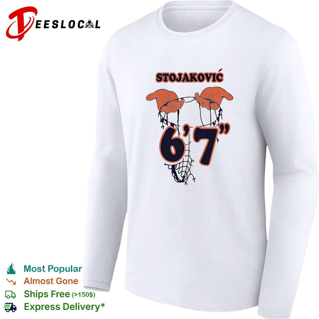 Andrej Stojakovic 6 7 Illinois Fighting Illini basketball shirt Unisex