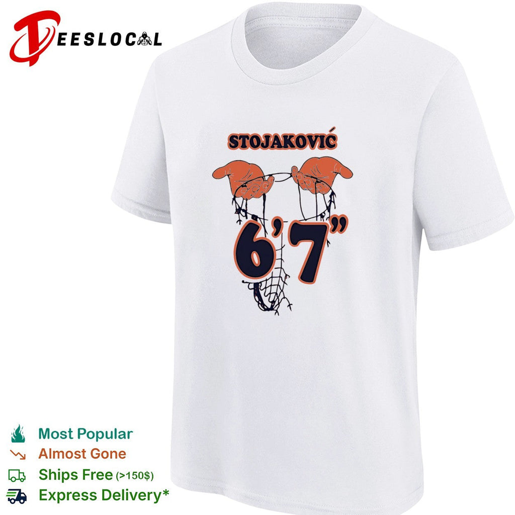 Andrej Stojakovic 6 7 Illinois Fighting Illini basketball shirt Unisex