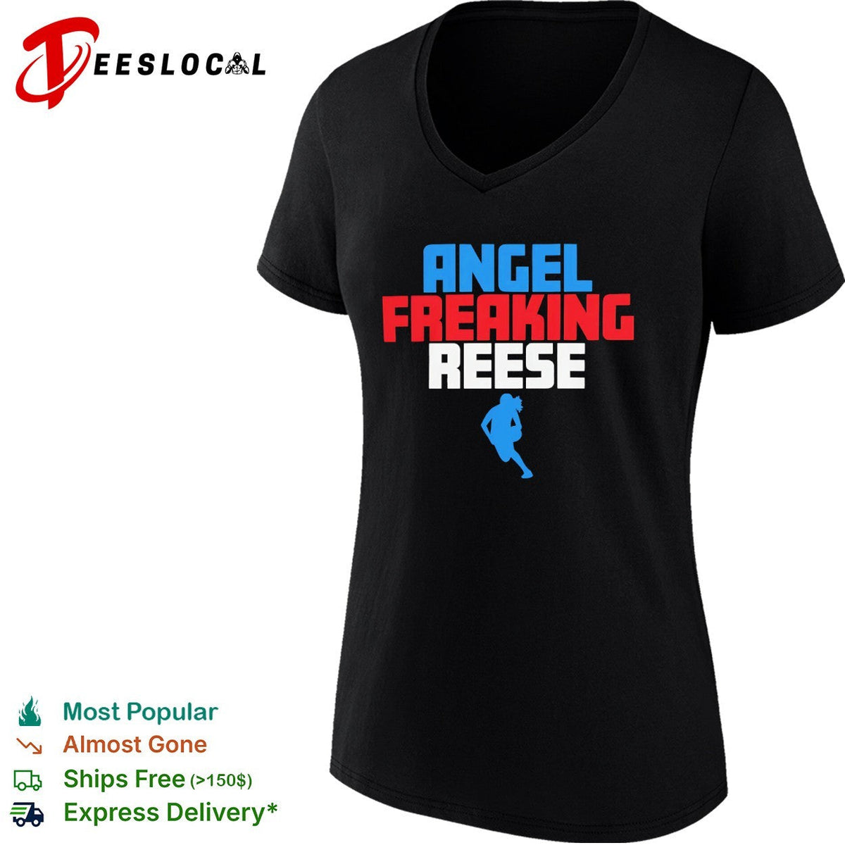 Angel Reese Chicago Sky WNBA Angel Freaking Reese basketball shirt Unisex