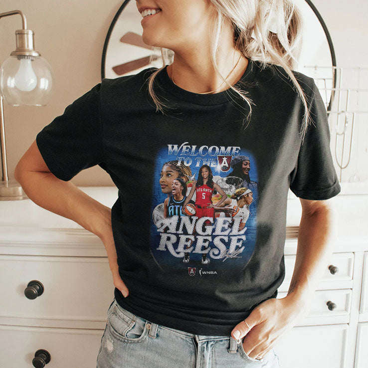 Angel Reese Welcome To The Atlanta Dream T Shirt Unisex