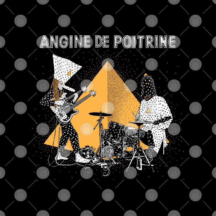 Angine De Poitrine Band T Shirt Unisex