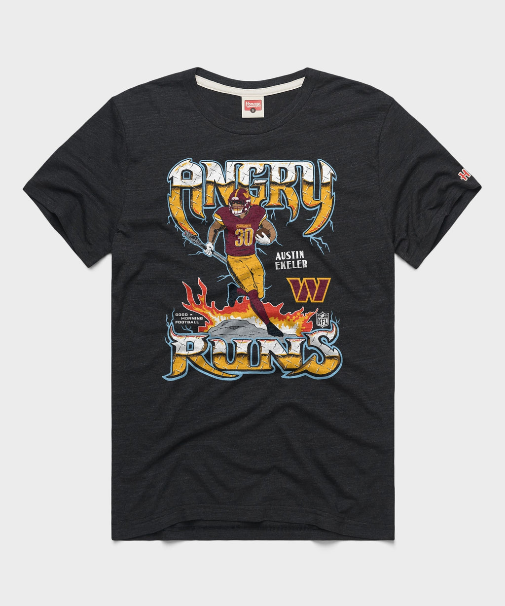 Angry Runs 2024 Commanders Austin Ekeler Unisex