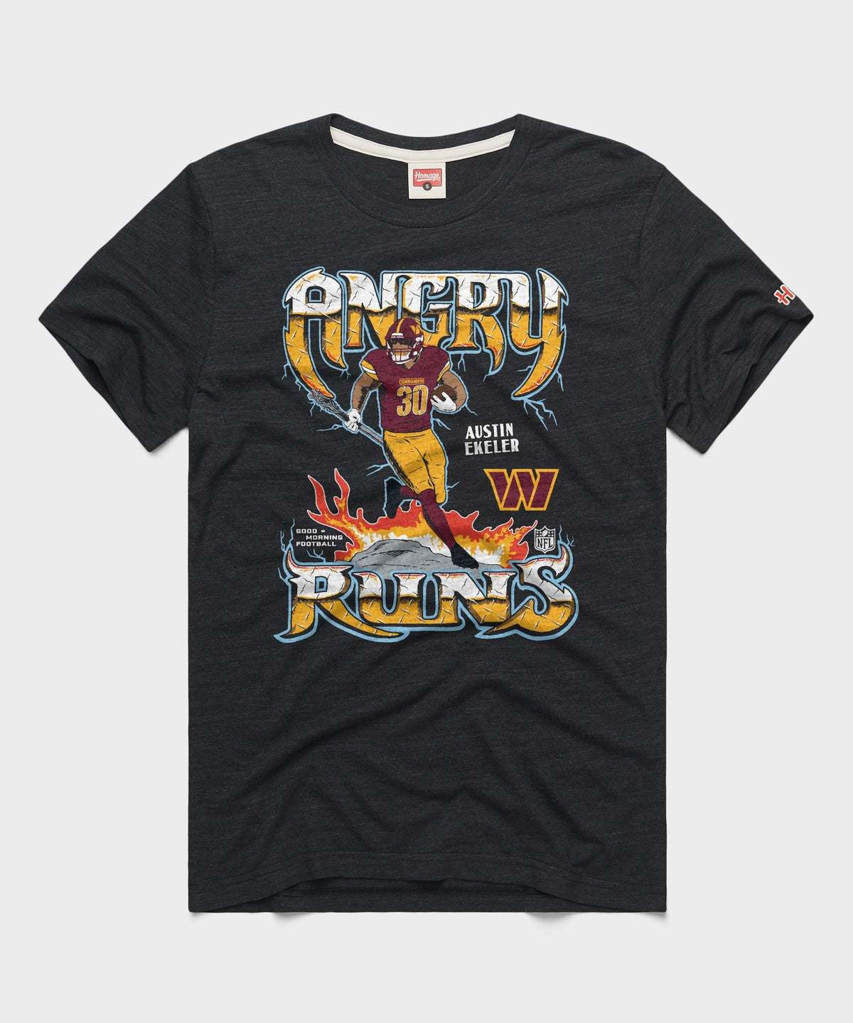 Angry Runs 2024 Commanders Austin Ekeler Unisex