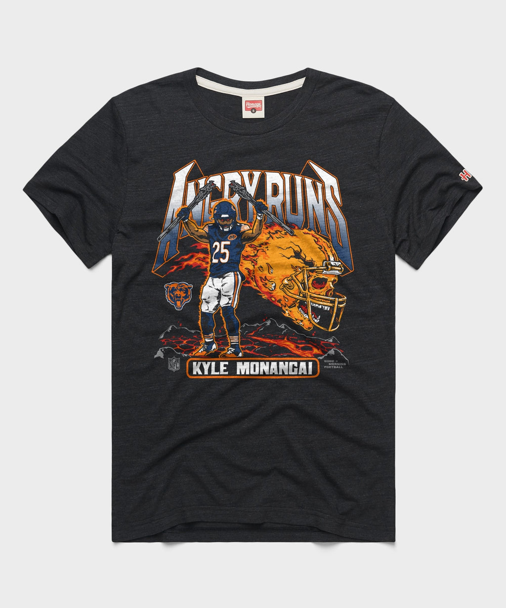 Angry Runs 2025 Bears Kyle Monangai Double Winner Unisex