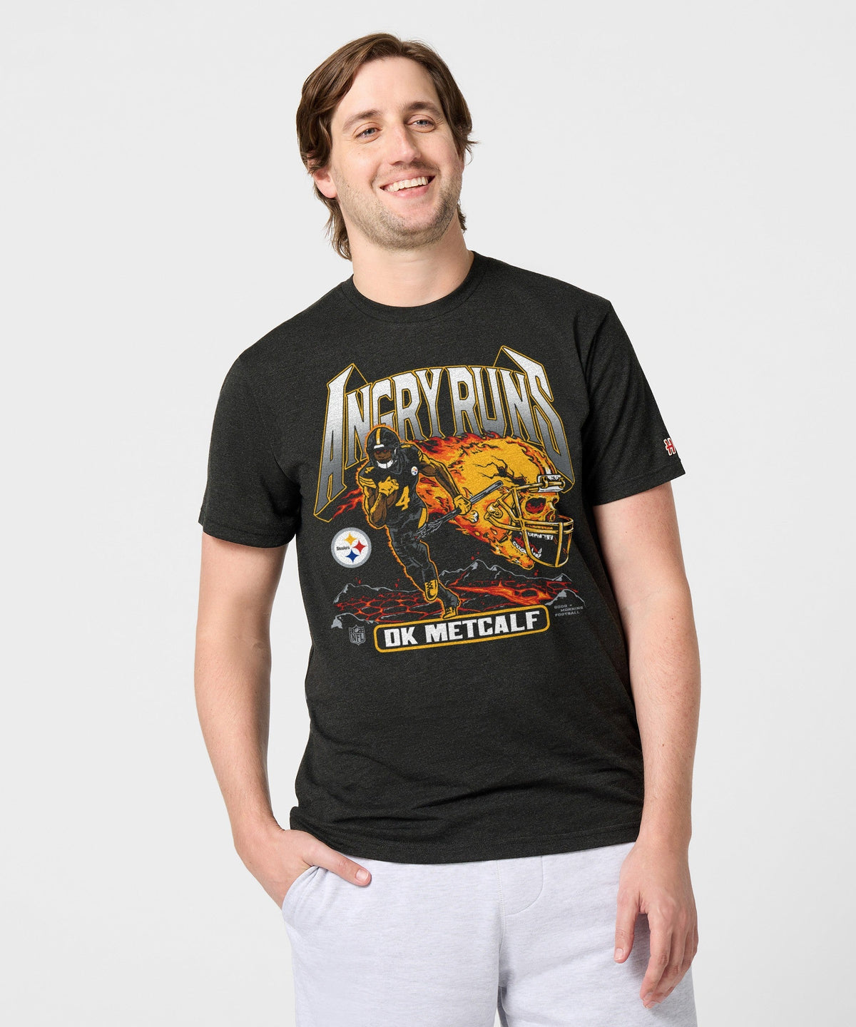 Angry Runs 2025 Steelers DK Metcalf Unisex