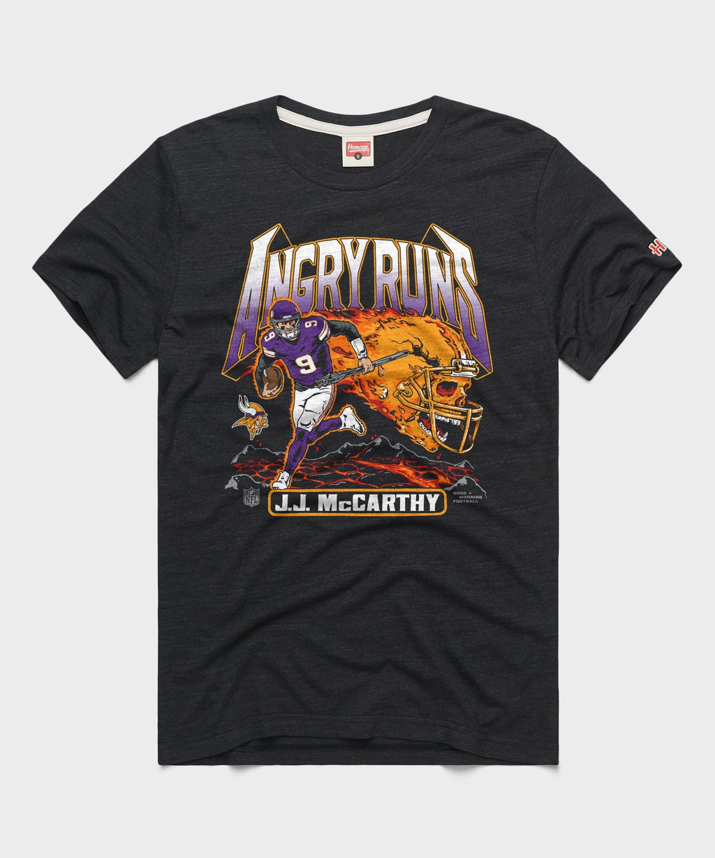 Angry Runs 2025 Vikings J.J. McCarthy Unisex