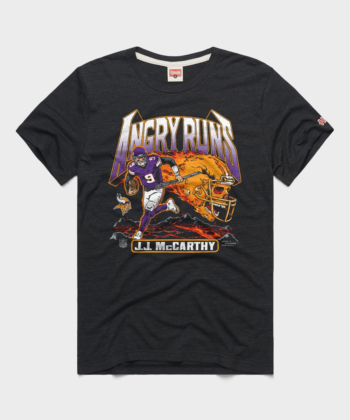 Angry Runs 2025 Vikings J.J. McCarthy Unisex