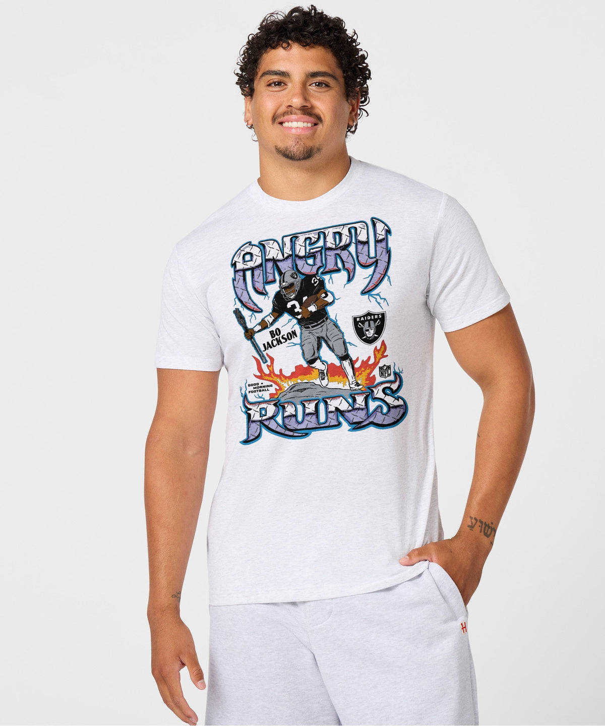 Angry Runs Raiders Bo Jackson Unisex