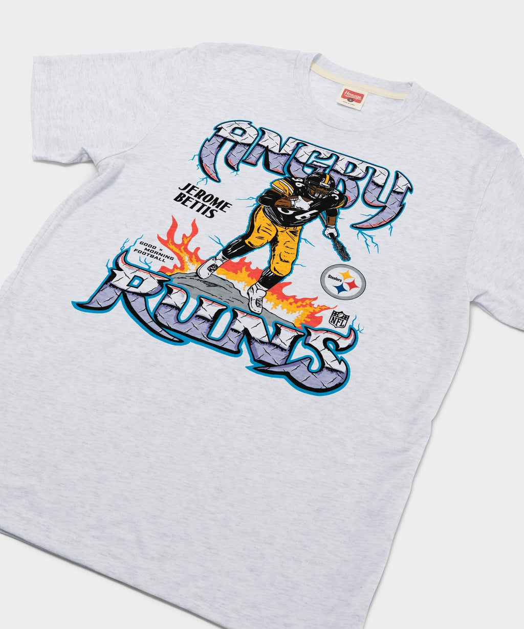 Angry Runs Steelers Jerome Bettis Unisex