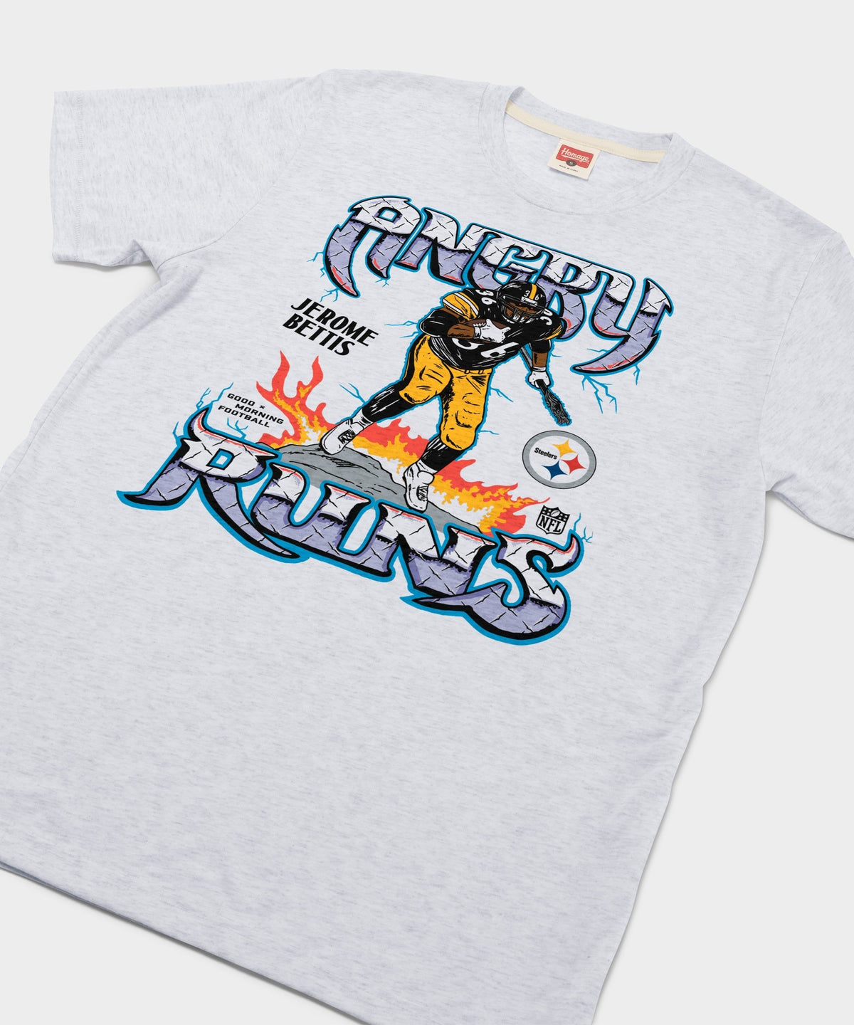 Angry Runs Steelers Jerome Bettis Unisex