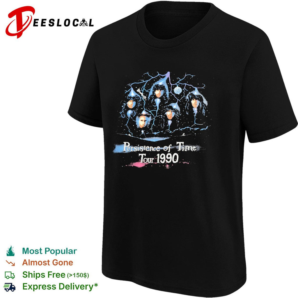 Anthrax persistence of time tour 1990 space faces shirt Unisex