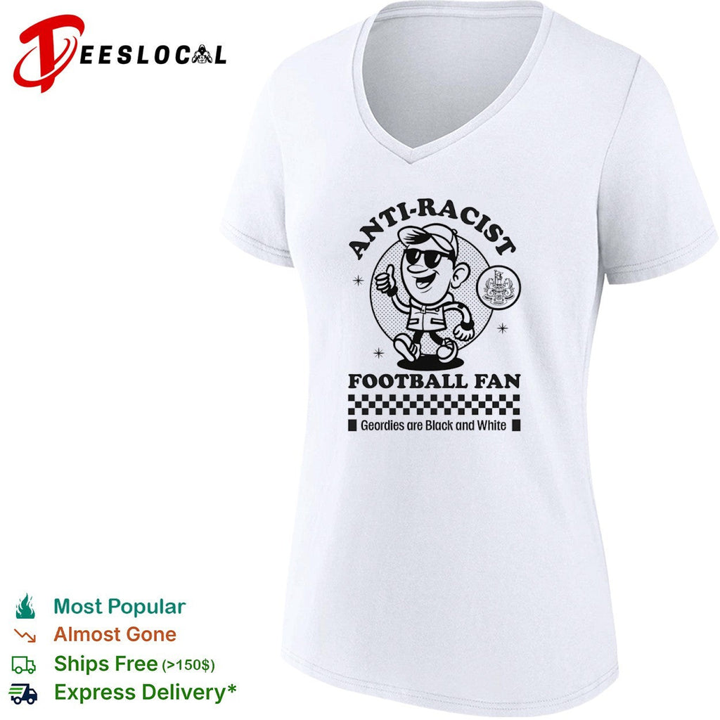 Anti-racist Football Fan shirt Unisex