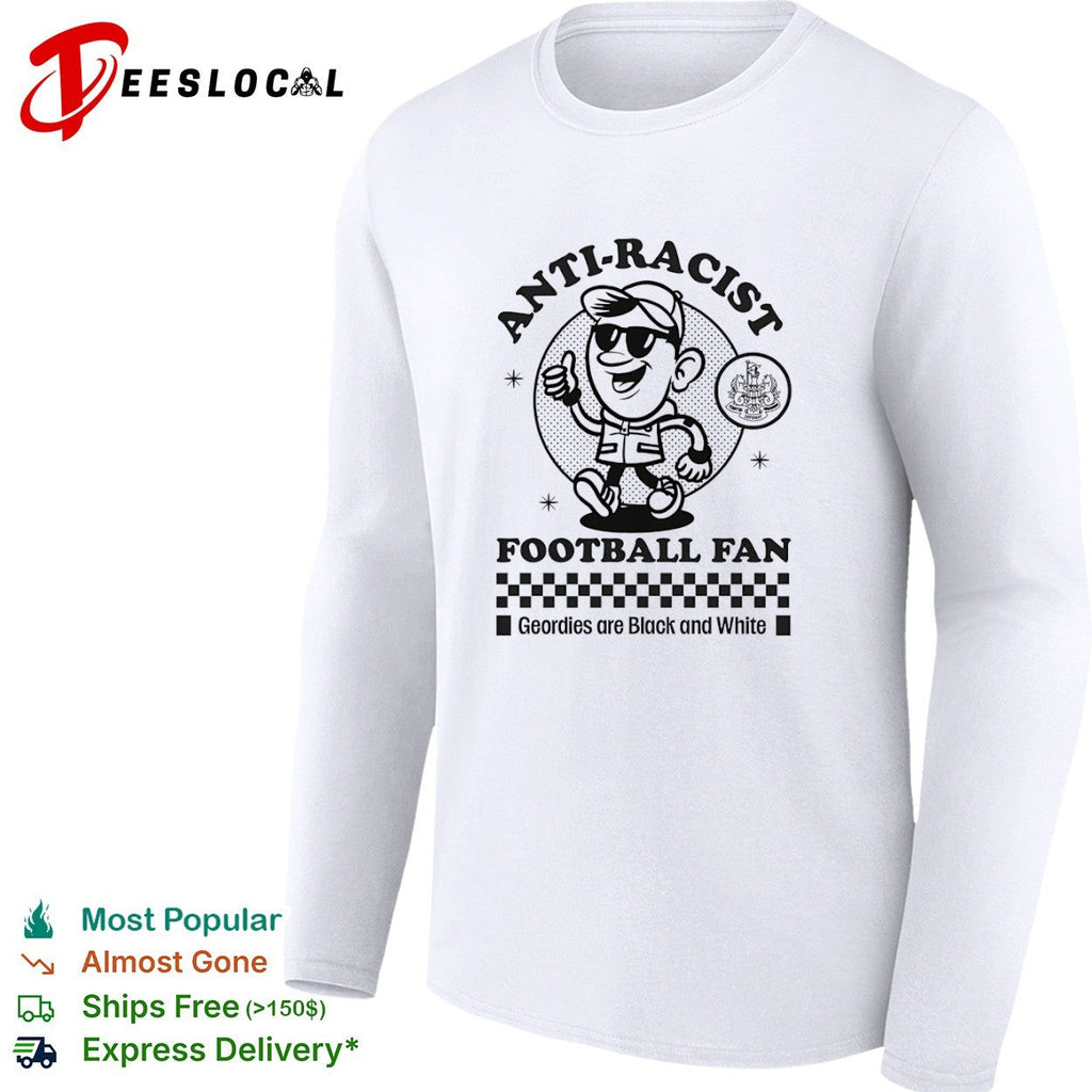 Anti-racist Football Fan shirt Unisex