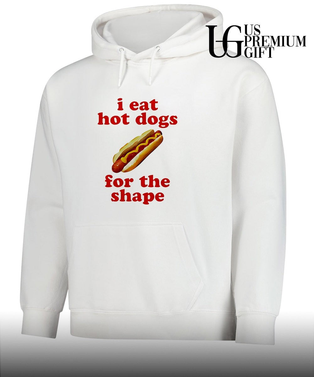 I eat hot dogs for the shape food shirt Unisex